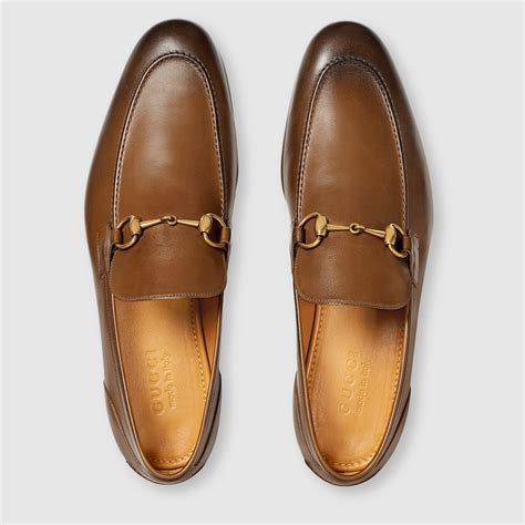 Gucci jordaan loafer brown